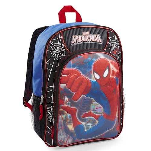 Marvel Spiderman School Bag Kids 16" Full Size Backpack