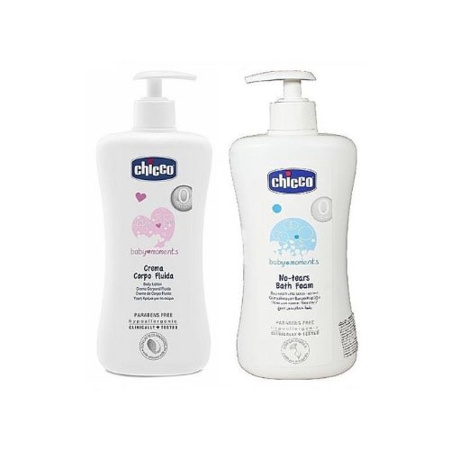 Baby Lotion 500ml + Liquid Bath Soap 500ml