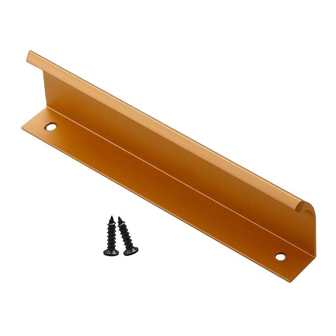 Invisible Concealed Handle Finger Edge Pull For Cabinet Gold 150mm