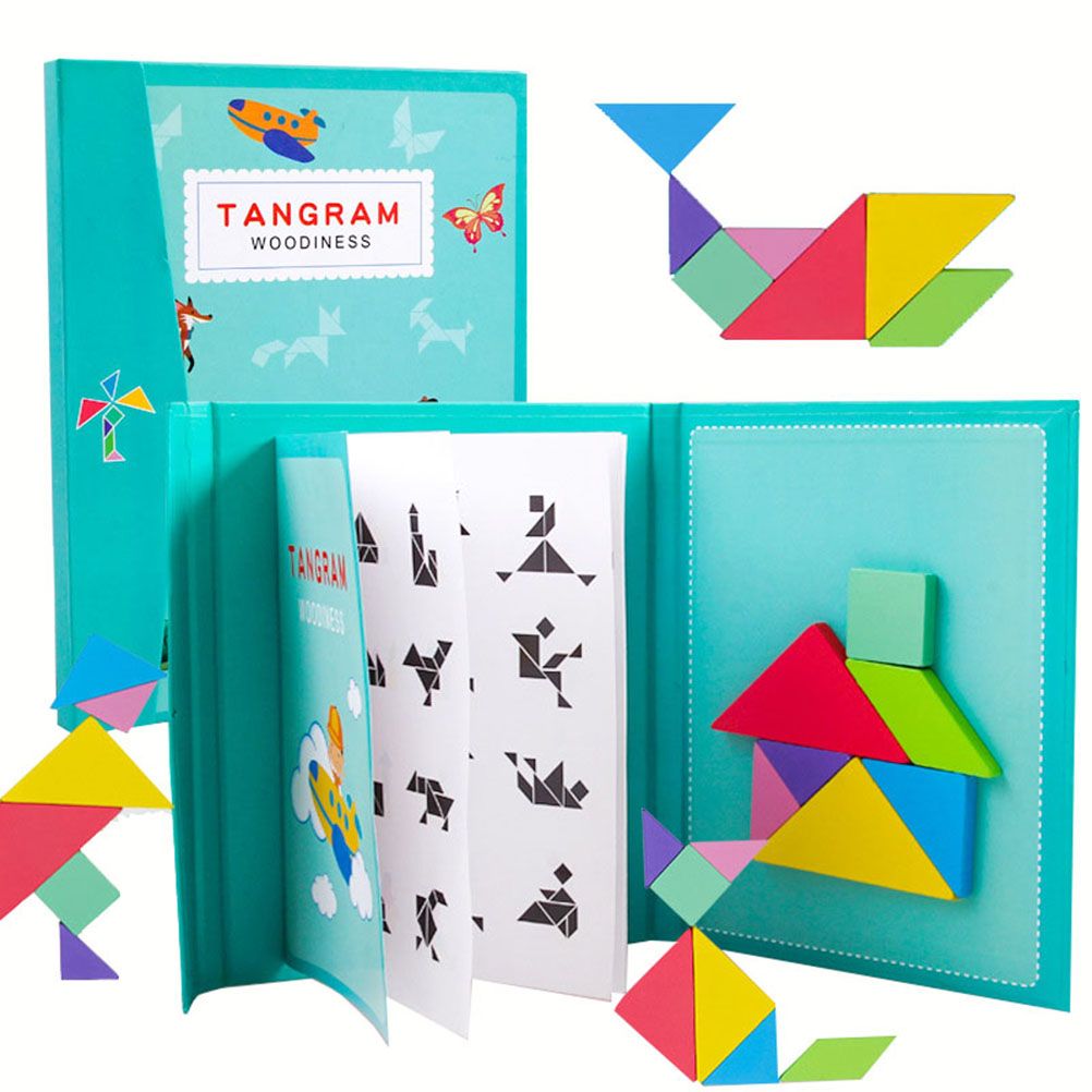 Montessori Wooden Jigsaw Tangram