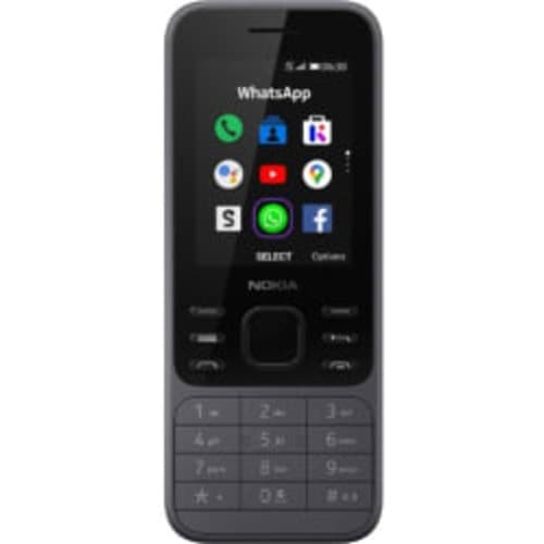 6300 - 4G - Dual Sim - 128MB RAM - 1500mAH - Black