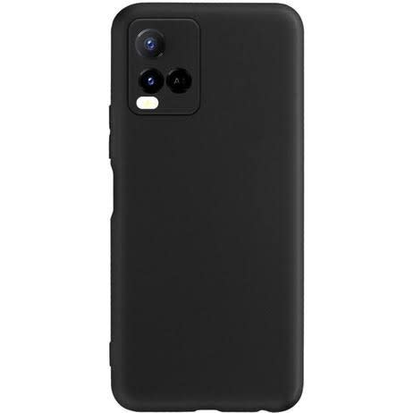 Camera Lens Protection Back Case For Vivo Y33s- Black