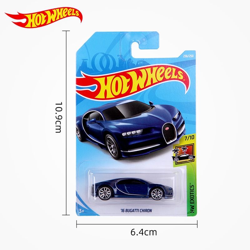 Hot Wheel 1:64 Buggati (16 Buggatichiron) (Super Run Car)