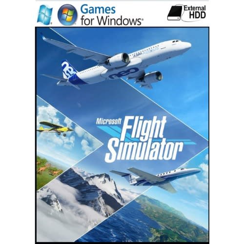 Flight Simulator 2020 PC Game + Hard Drive + Free Gift