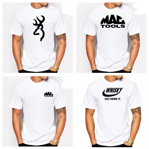 Cotton T-Shirts -White - 4pieces