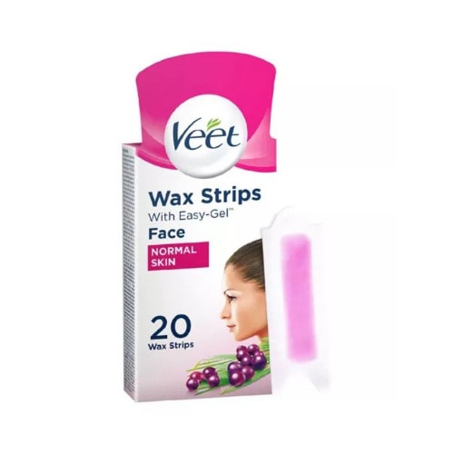 Wax Strips With Easy-gel - Face - 20 Pieces