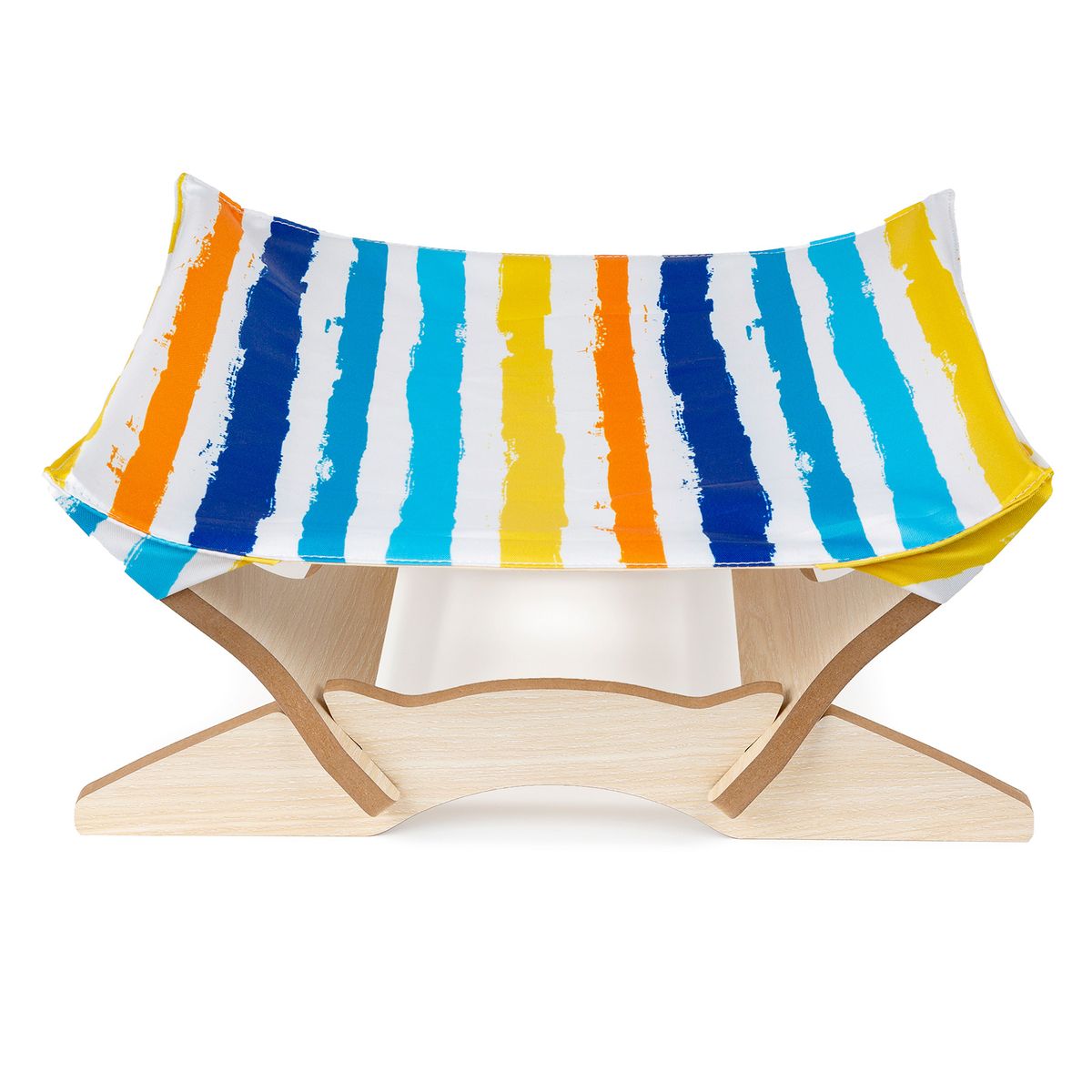 Cat Hammock Bed Elevated Pet Bed Breathable Detachable Cat