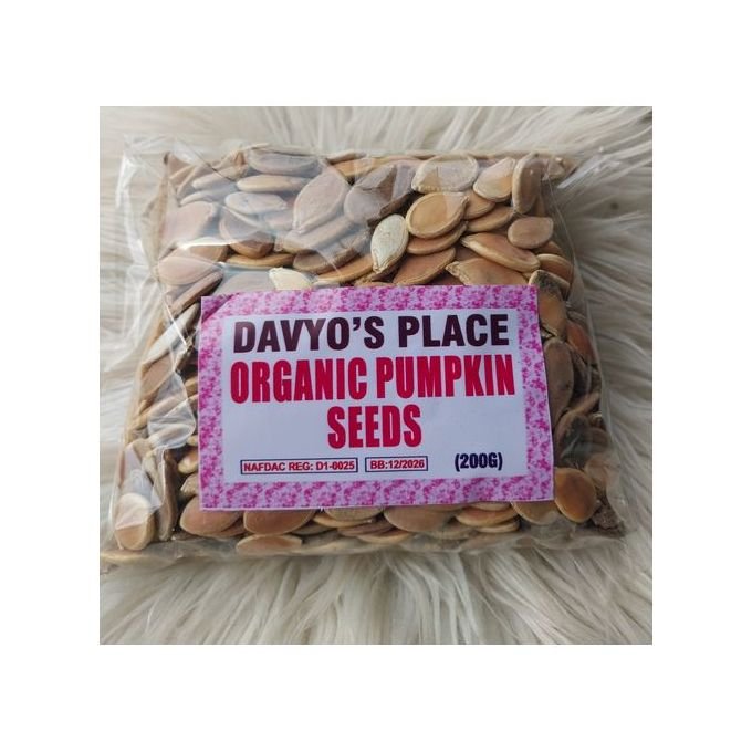 Davyosplace Organic Pumpkin Seeds L- 200g Brand