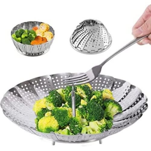 Stainless Steel Veggie Steamer Basket