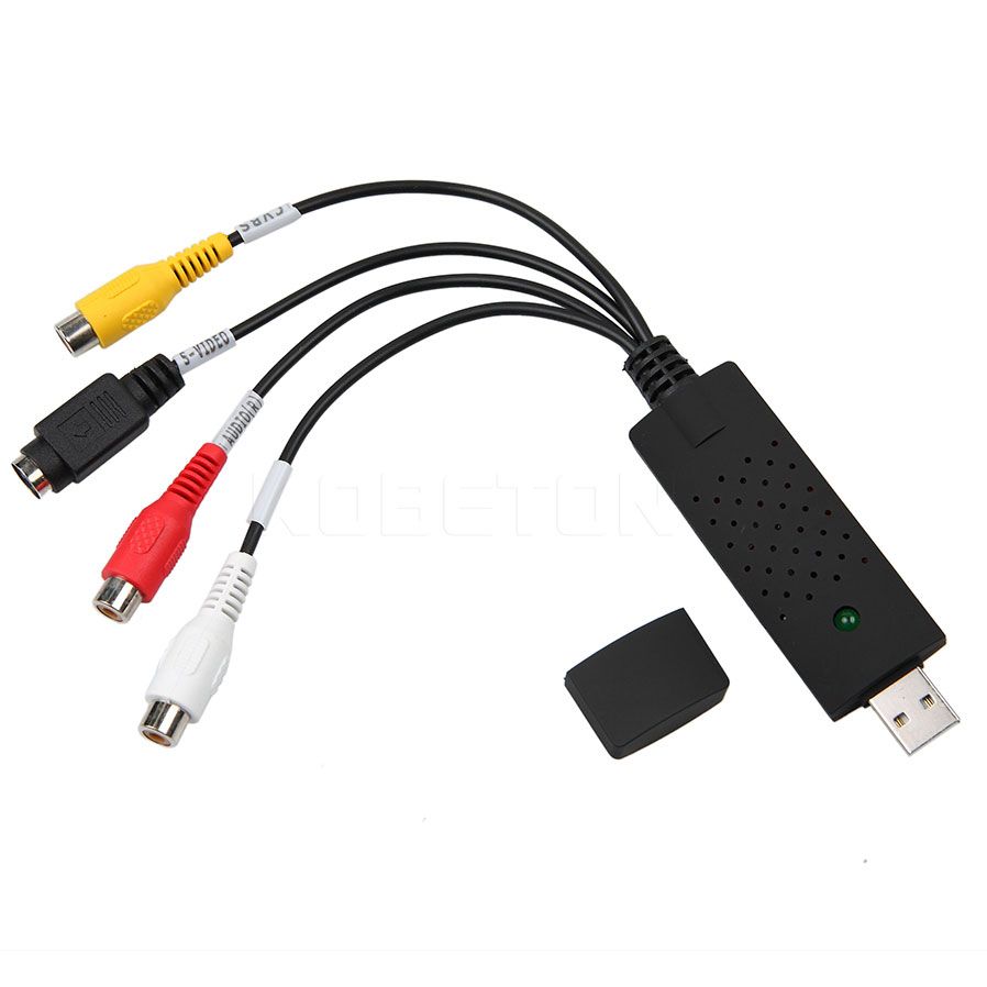 Kebidu USB 2.0 To RCA Cable Adapter Converter Audio Video