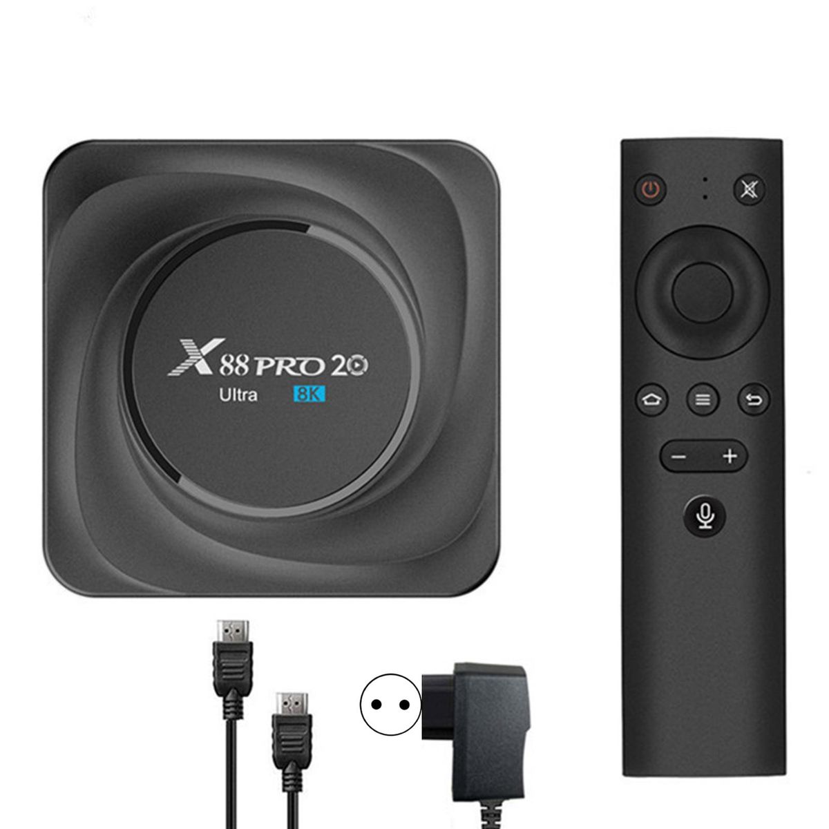 Smart TV Box 1080P High Resolution TV Top Box EU Plug