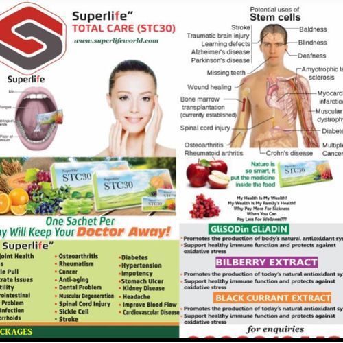 STC 3 0 (Stroke, Seizure, Cancer,Life Saver)1500mg&times;15 Satchets