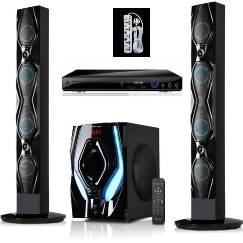 2.1ch High Quality Speaker System Hf 1224 + Free Lg Dvd + Free Extension