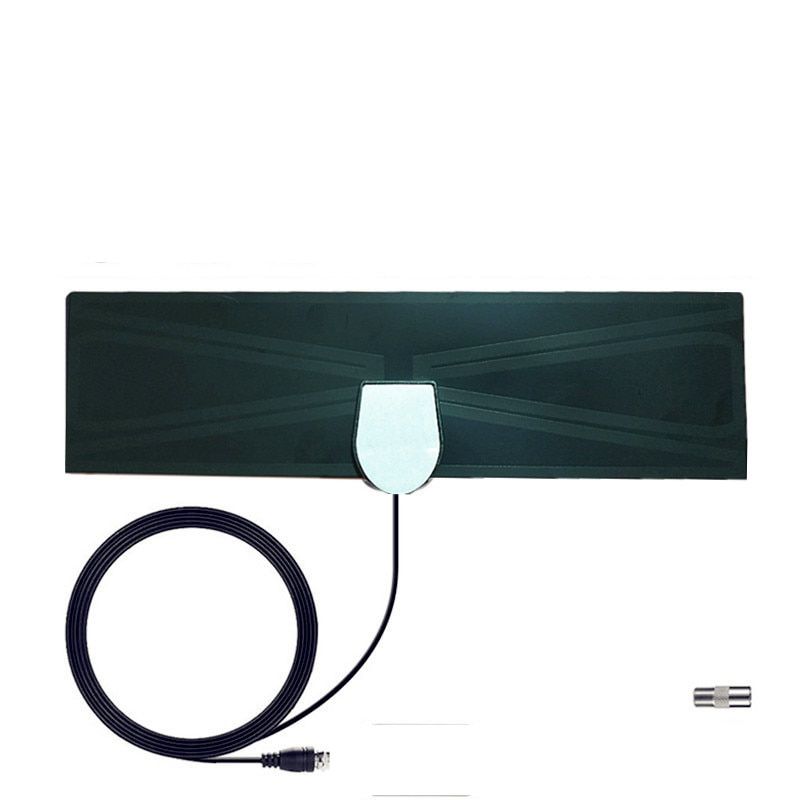 HDTV Antenna TV Receiver Indoor 980 Miles Freeview Local Channel Clear Digital Satellite Dish Signal Receiver Aerial