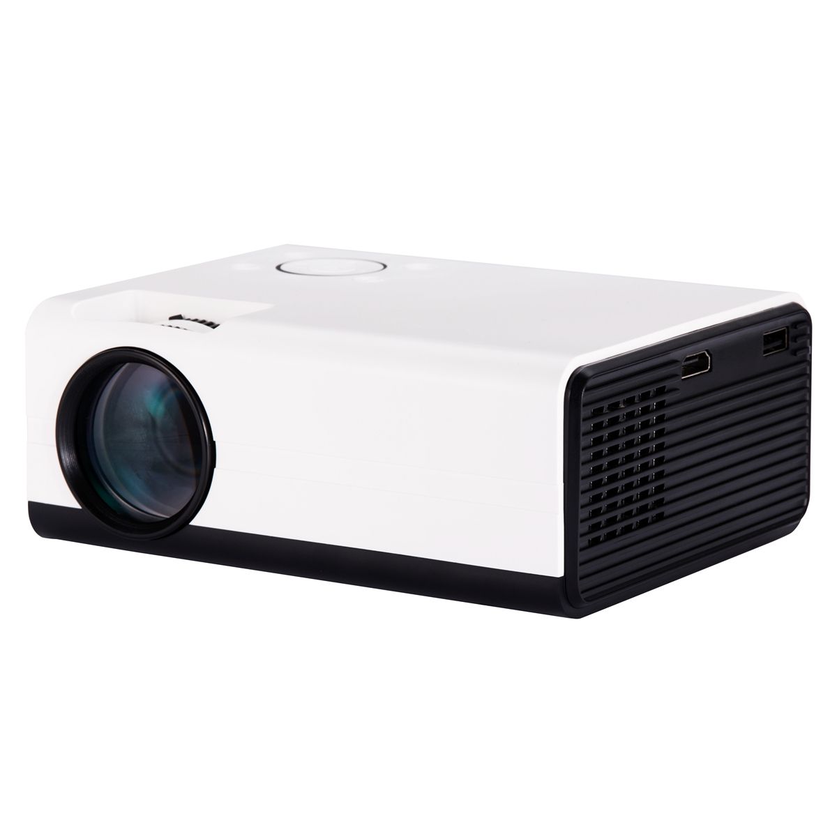 Y5 800x480P 80 ANSI Lumens Portable Home Theater LED HD Digital Projector, Android 9.0, 1G+8G, UK Plug