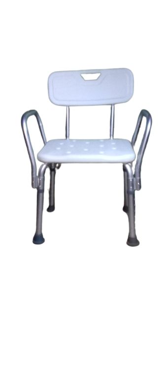 Elderly Bath Tub Shower Seat With Backrest And Side Guild