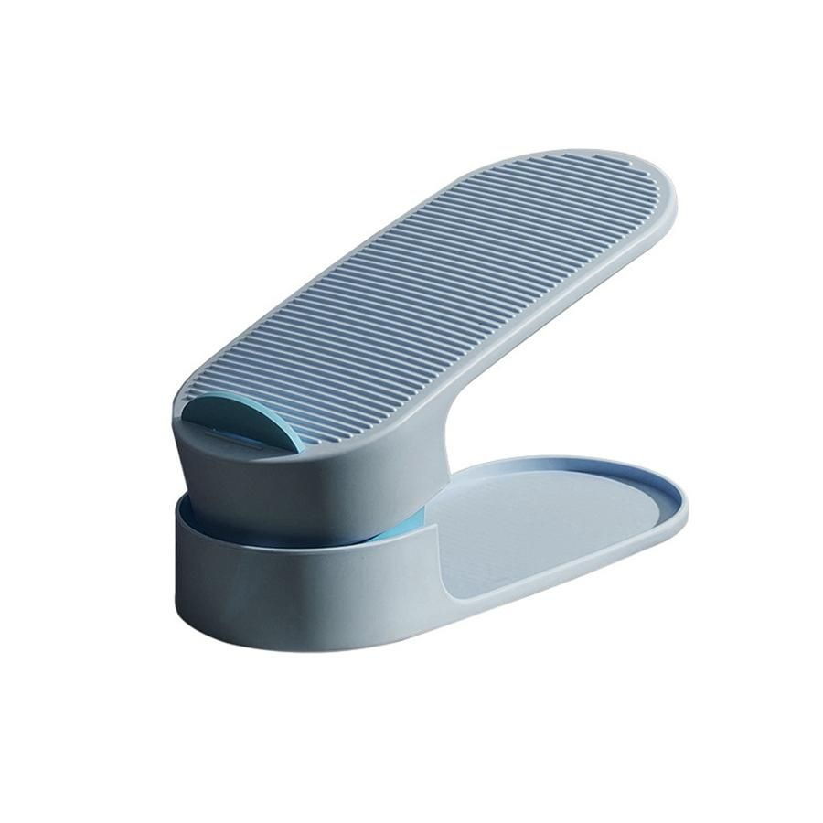 2Pcs Adjustable Shoe Organizer Closet Stand Shoes Storage