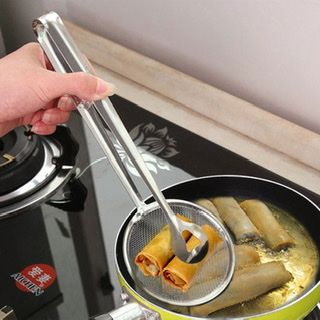 Flip Sieve Spoon 2way Heat Frying Serving Spoon