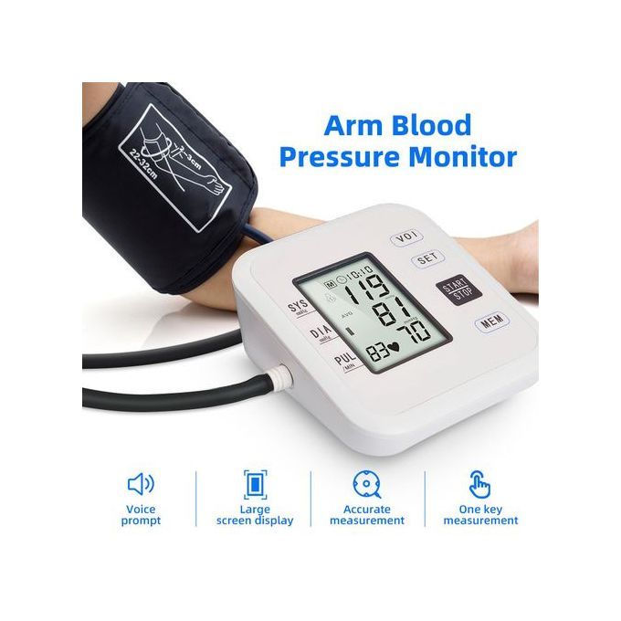 High Precision BP Blood Pressure Monitor--Fast Reading