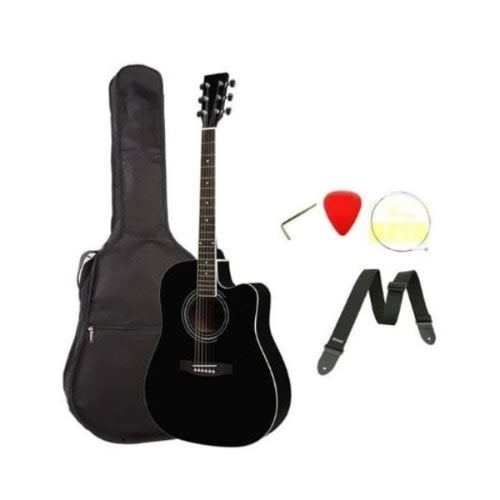 Acoustic Box Guitar - Black