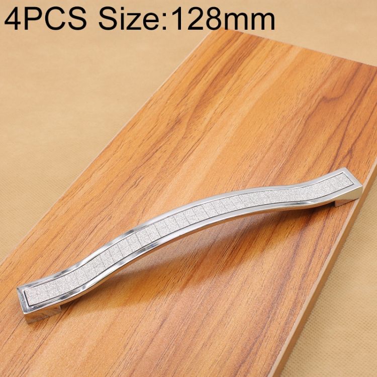 4 PCS Crystal Color Diamond Drawer Handle