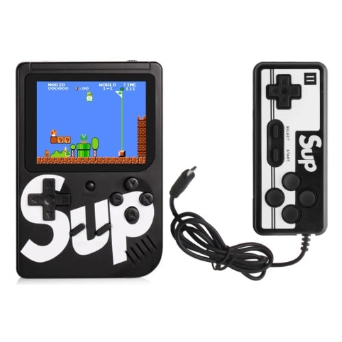 400 In 1 Sup Game Box Retro Classic Game Console + Controller - Black