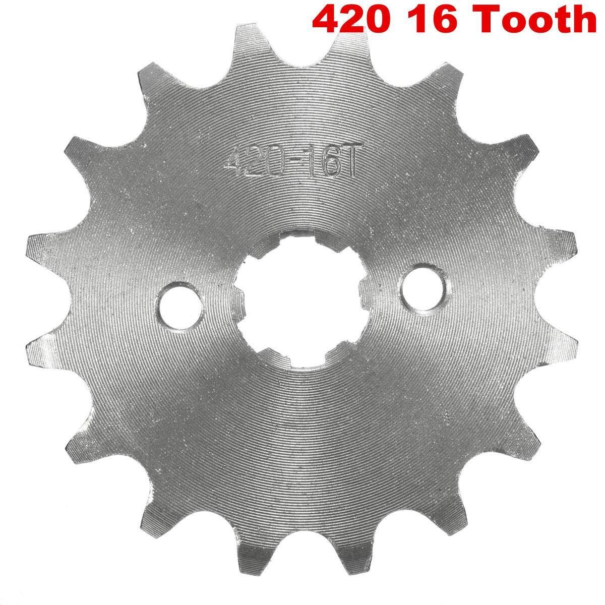 10 11 12 13 14 15 16 17 18 19 Tooth Front Counter Sprocket Pit Dirt Bike 70 90CC 16 Teeth