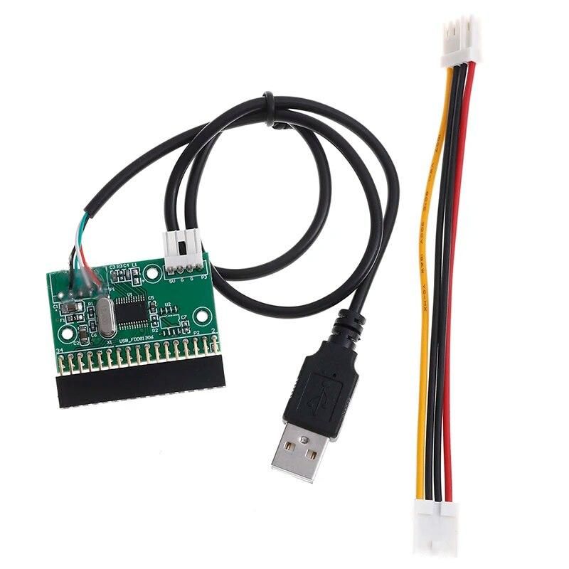 USB Cable to 34pin Floppy Interface Adapter PCB Converter Board driver board Floppy drive cable Computer electronics accessories