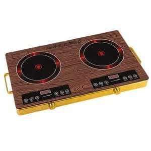 Induction Infrared Cooker - 2 Burner - 7000w