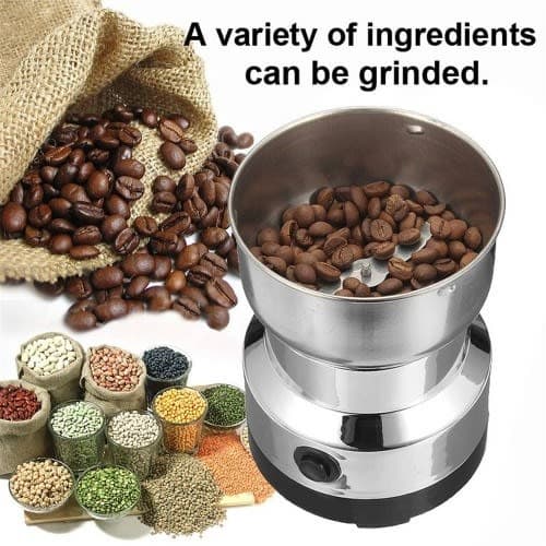 Electric Stainless Steel Grinding Milling Machine Coffee Bean Grinder