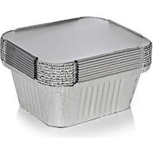 100 Pieces Silver Disposable Small Chop Packs + Cover