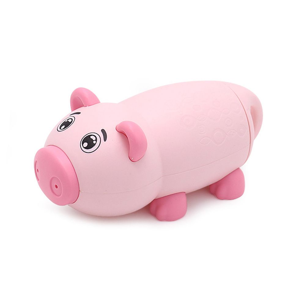 Kids Cartoon Piggy Shaped Outdoor Beach Pool Spray-Pink