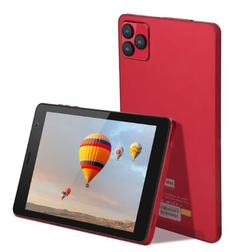 Tablet 8" - 256GB ROM - 6GB RAM - WIFI/5G - Dual Sim - 5000mAh Android Tablet + Gift - Red