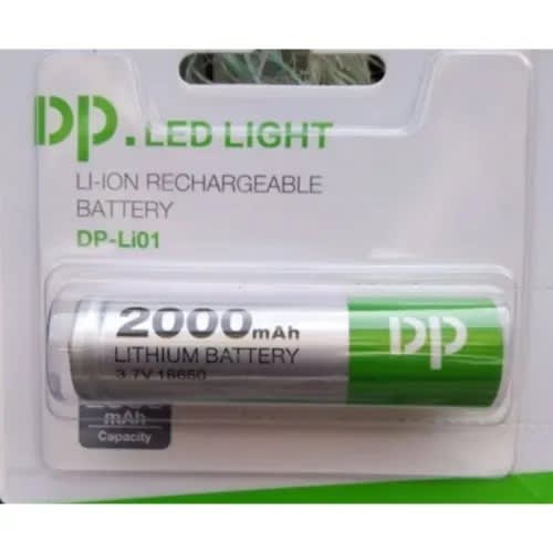 Dpn Lithium 2000mAh Rechargeable Lion Battery 3.7V Flat Head