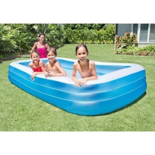 Intex Inflatable Swimming Pool 10ft By 6ft With Pump