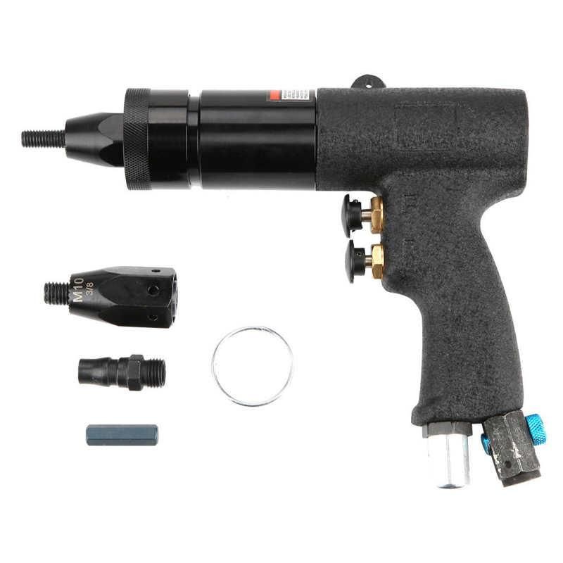 Riveter Pneumatic Riveting Pull Nut Automatic Air Riveter Nut Tool Nail Professional Power Tools