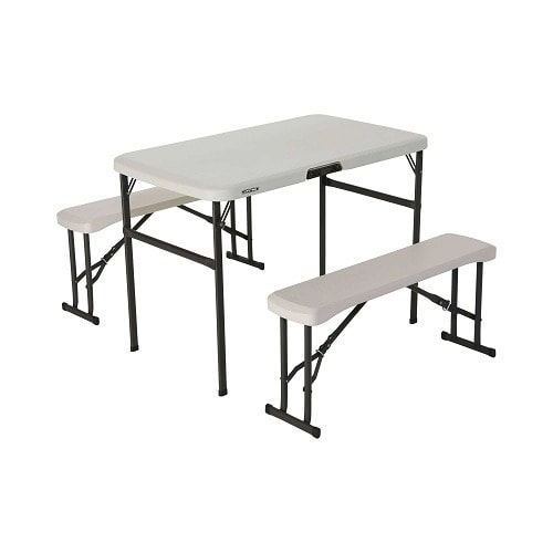 Folding Picnic Table With Benches