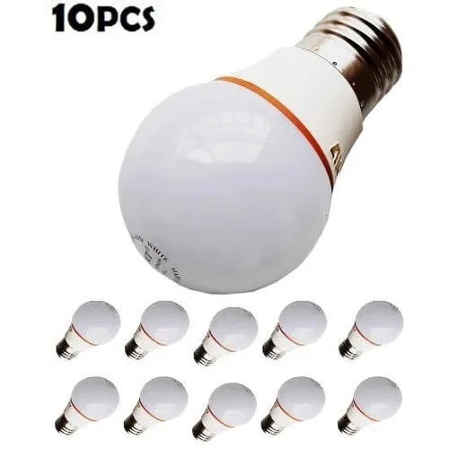 100% Led Energy Saving Screw Base Bulb - 10 Pieces-15W