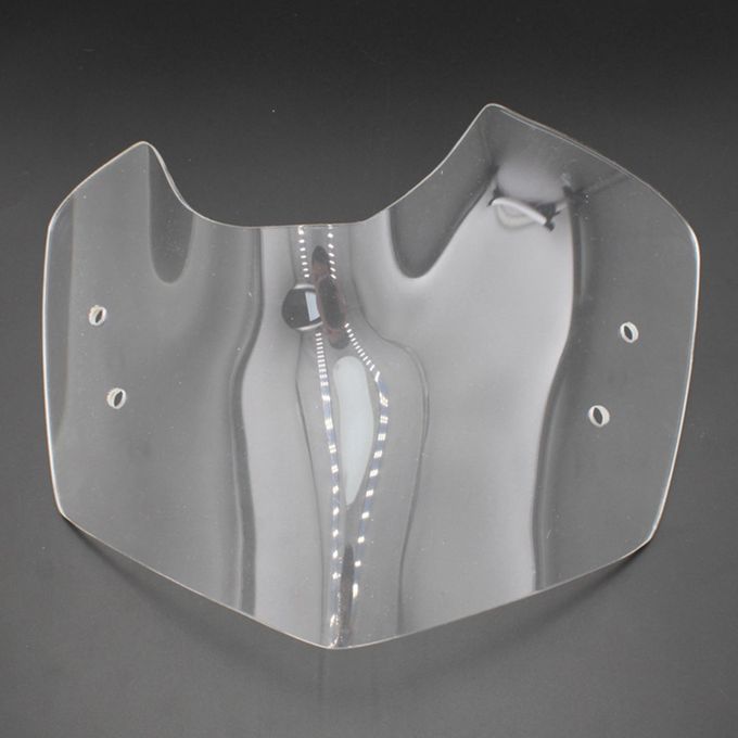 Motorcycle Extension Parts Front Windshield Glass Cover For BMW Black