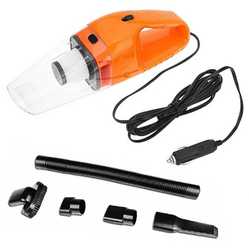 Mighty Vac Handheld Wet & Dry Car Vacuum With Accessories - 12v