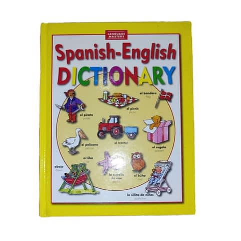 Spanish - English Dictionary Hardcover