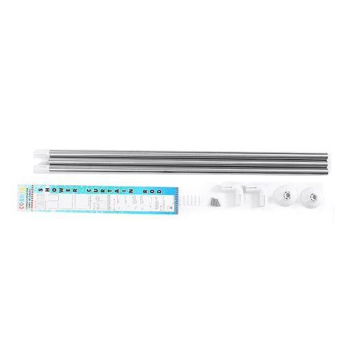 Stainless Steel Bathroom S Rail Rod Aluminum Alloy Shower Cu