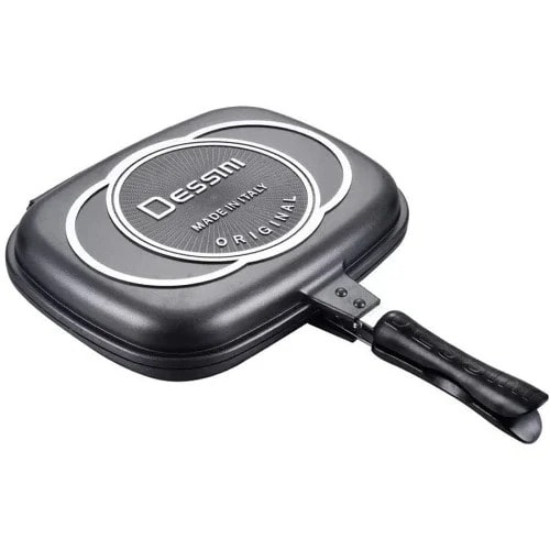 Double Sided Non-stick Pressure Grill Pan - 40cm