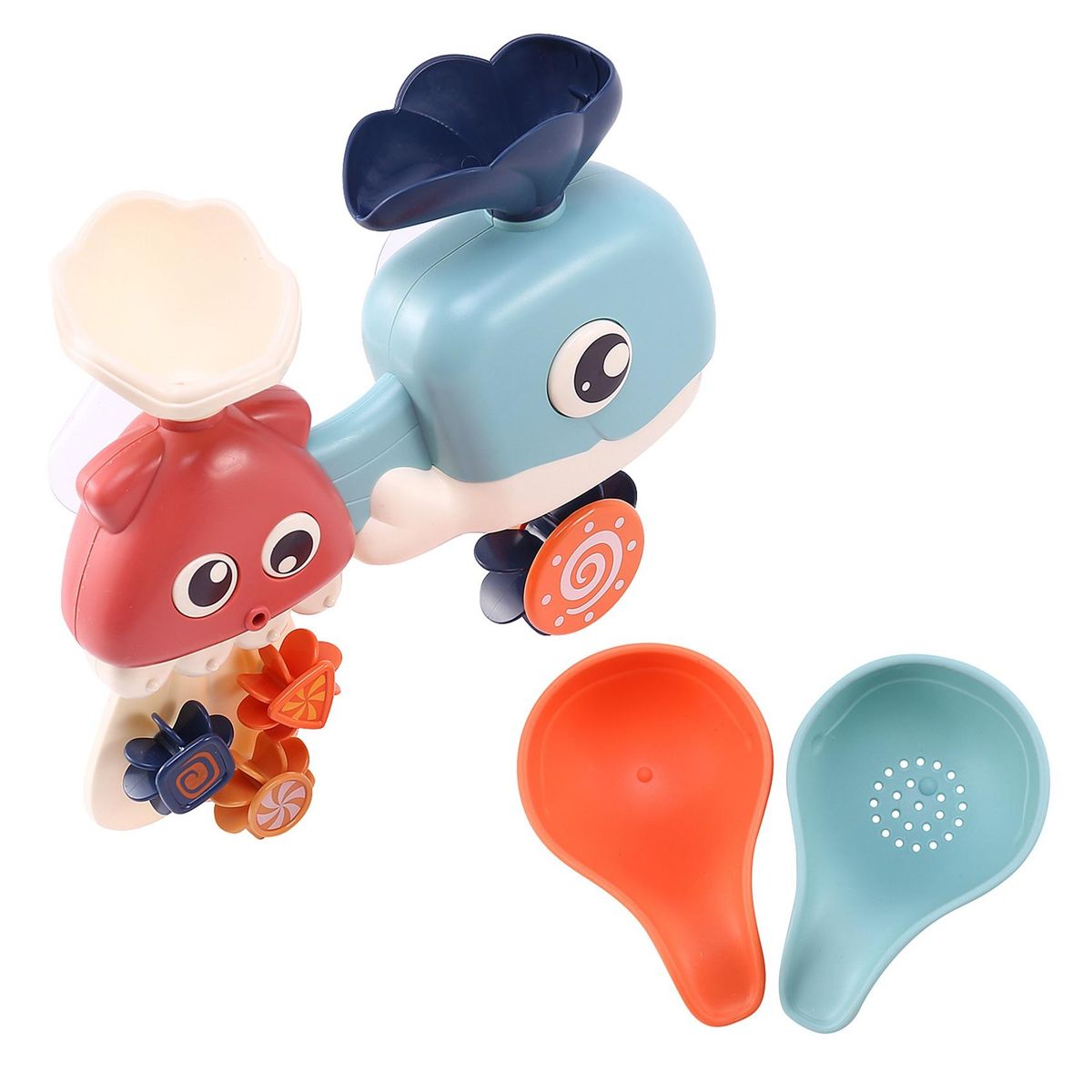 Children'S Bath Water Whale Turn Toy Shower Baby Play Water