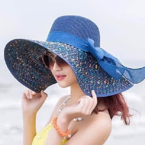 Sun & Beach Hat - Blue