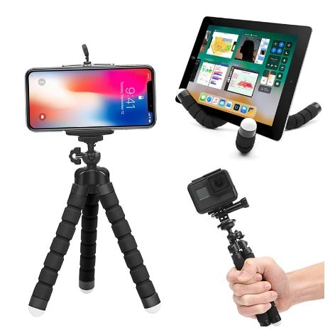 Flexible Octopus Phone Holder Tripods