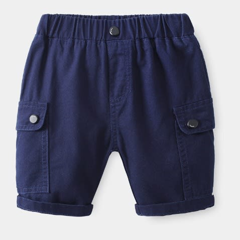 Cotton Short- Blue