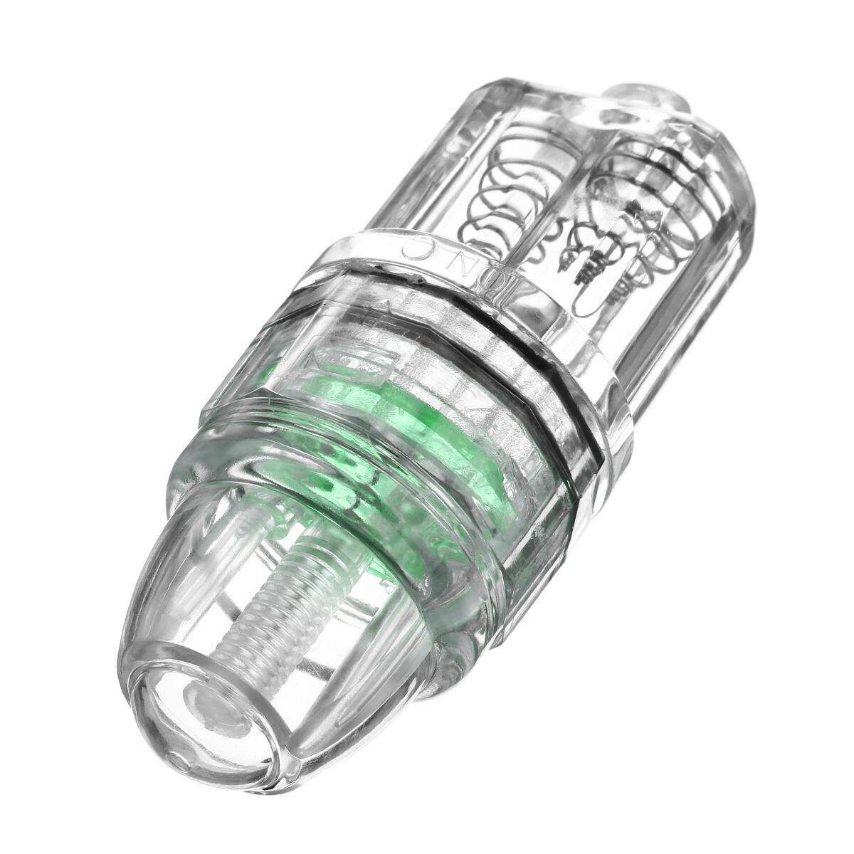 LED Deep Drop Underwater Fish Attracting Strobe Flash Light Bait Green Light