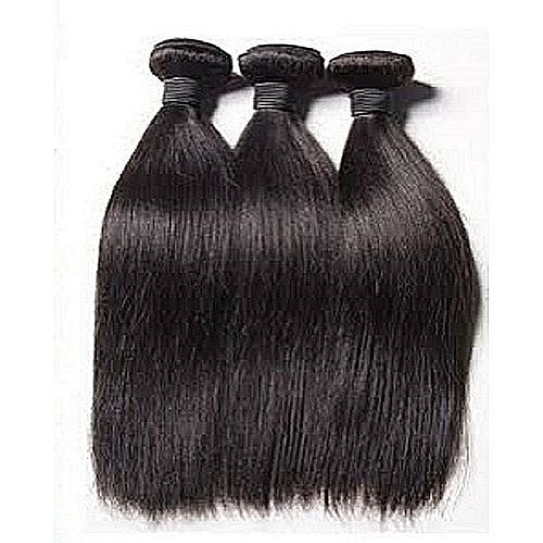 Straight Blended Hair- (Full Head Bundles) - 300 Grams.