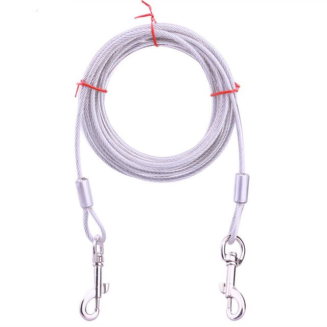 Double Head Hook Steel Wire Pet Chain